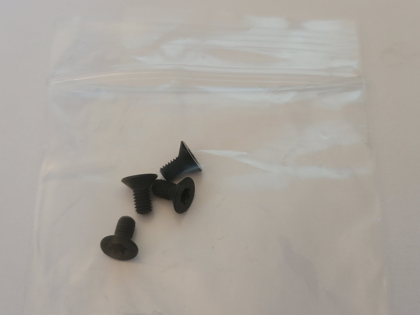 M4 x 8mm T20 Torx Countersunk Black Stainless Steel Screws