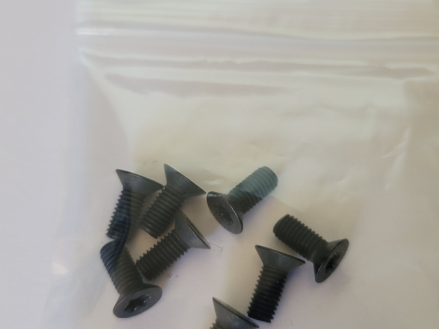 M5 x 12mm T25 Torx Countersunk Black Stainless Steel Screws